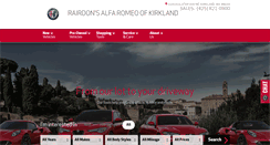 Desktop Screenshot of alfaromeousaofkirkland.com